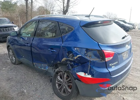 2014 Hyundai Tucson Se z USA, uszkodzony, nr VIN KM8JU3AG0EU842256